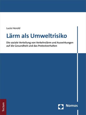 cover image of Lärm als Umweltrisiko